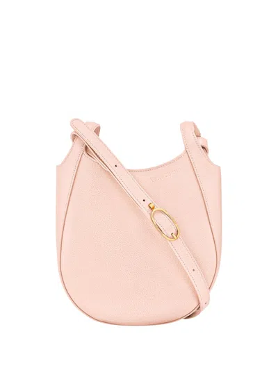 Longchamp `le Foulonné` Small Crossbody Bag In Pink