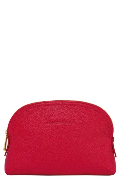 Longchamp Le Foulonné Small Dome Cosmetics Case In Love