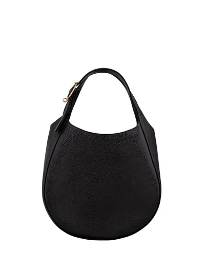 Longchamp `le Foulonné` Small Handbag In Black