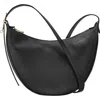 Longchamp Le Foulonne Small Leather Crossbody Bag In Black