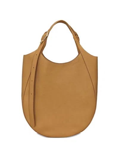 Longchamp Le Foulonné Xl Leather Tote Bag In Brown
