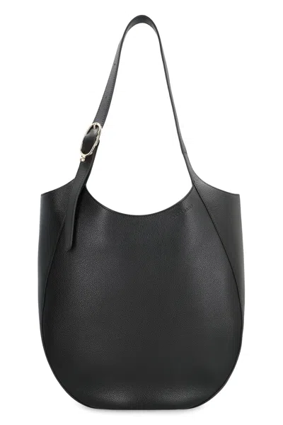 Longchamp Le Foulonné Xl Tote Bag - Leather In Black