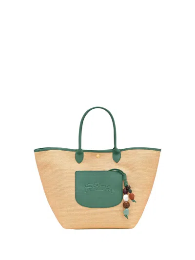 Longchamp `le Panier Pliage Céramique` Medium Basket Bag