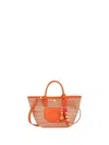 Longchamp `le Panier Pliage Rainbow` Extra Small Basket Bag In Multi