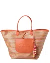 Longchamp Extra Small Le Pliage Panier Rainbow Top Handle Bag In Orange