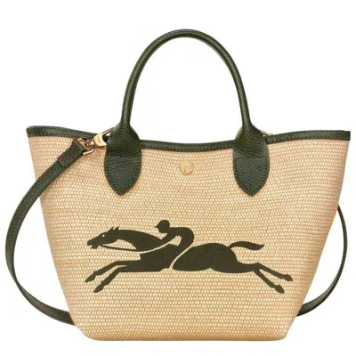 Longchamp Le Panier Pliage S Handbag In Beige