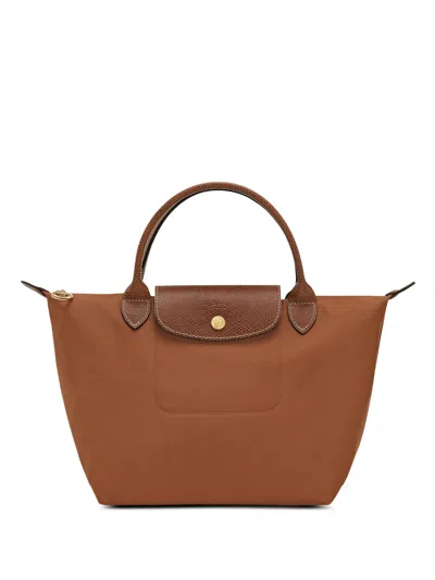 Longchamp Le Pilage - Hand Bag In Brown