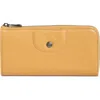 Longchamp Le Pilage Cuir Zip Wallet In Brown