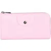 Longchamp Le Pilage Cuir Zip Wallet In Pink