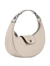 Longchamp Le Pilage Curved Leather Shoulder Bag