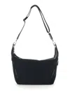 Longchamp 'le Pilage Energy' Black Medium Crossbody Bag With Adjustable And Removable Shoulder Strap And Logo  In Black