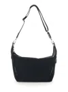 Longchamp Le Pilage Energy Black Medium Crossbody Bag With Adjustable And Removable Shoulder Strap And Logo On In Black