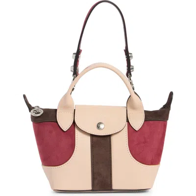 Longchamp Le Pilage Extra Small Handbag In Brown