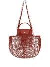 Longchamp Le Pilage Mesh Shoulder Bag