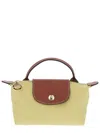 Longchamp Le Pliage Original Top Handle Bag In Green