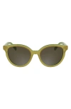 Longchamp Le Pliage 52mm Gradient Round Sunglasses