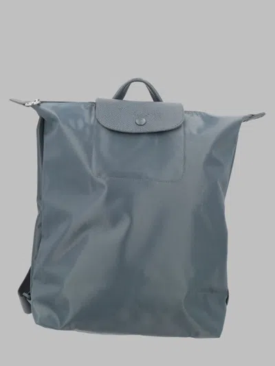 Longchamp Le Pliage Backpack In Gray