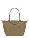 Longchamp Artichoke Coloured L Le Pliage Green Bag