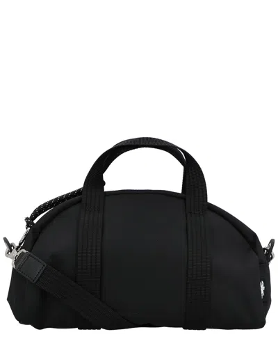 Longchamp Le Pliage Canvas Crossbody Bag In Black