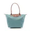 Longchamp Le Pliage Canvas Leather Tote Bag In Multi