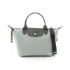 Longchamp Le Pliage Canvas Leather Tote Bag In Multi