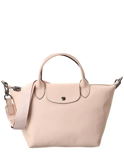 Longchamp Le Pliage City Canvas Handbag In Pink