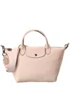Longchamp Le Pliage City Canvas Handbag In Pink