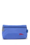 Longchamp Le Pliage Club Cosmetic Case In Blue