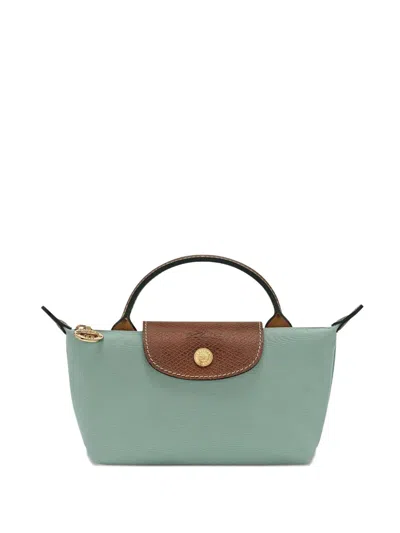 Longchamp Le Pliage Clutch Bag In Green
