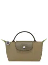 Longchamp "le Pliage" Clutch Bag With Handle