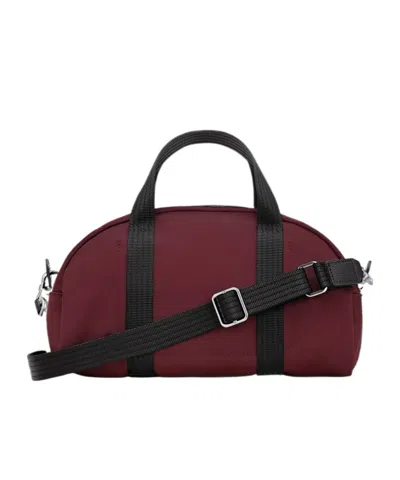 Longchamp Le Pliage Collection Handbag In Burgundy