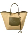 Longchamp Le Pliage Collection Large Raffia Basket Bag