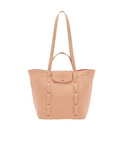 Longchamp Le Pliage Collection Shoulder Bag In Orange