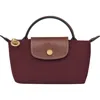 Longchamp Le Pliage Cosmetics Case In Red