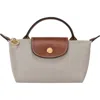 Longchamp Le Pliage Cosmetics Case In Gray