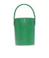 Longchamp Xs Epure Leather Crossbody Bag In Green