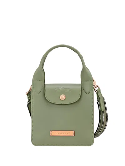 Longchamp `le Pliage Du Jardinier` Extra Small Tote Bag In Green