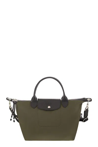 Longchamp Small Le Pliage Energy Econyl-leather Bag In Green
