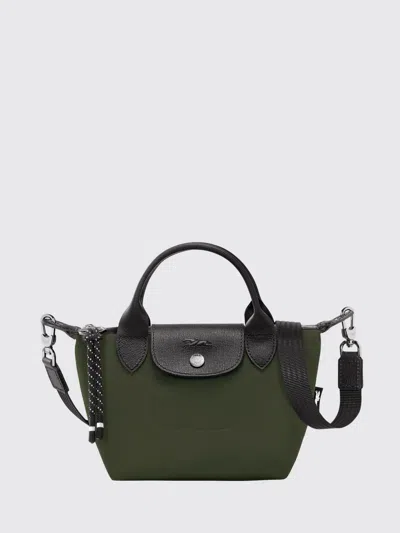 Longchamp Le Pliage Energy Canvas Bag In Green