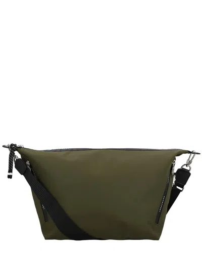 Longchamp Le Pliage Energy Canvas Crossbody In Green