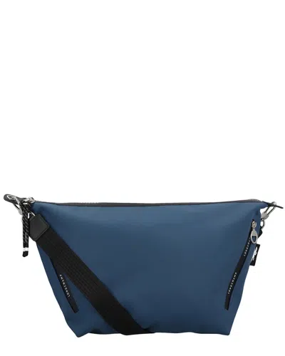 Longchamp Le Pliage Energy Canvas Crossbody In Blue