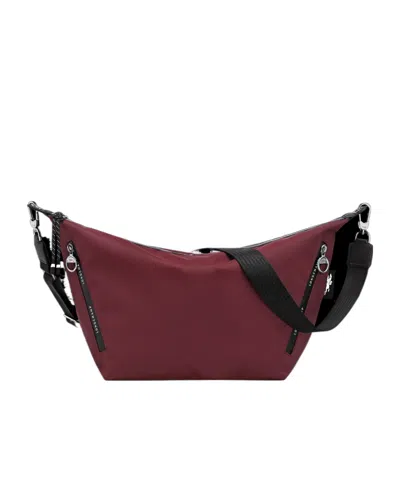 Longchamp Le Pliage Energy Crossbody Bag In Burgundy