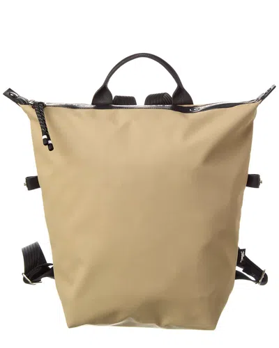 Longchamp Le Pliage Energy Large Canvas Backpack In Grey