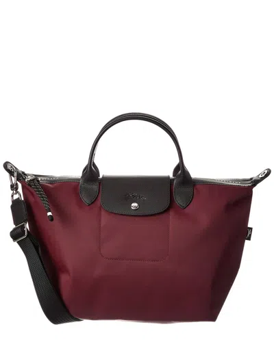 Longchamp Le Pliage Energy Large Canvas Bag In Red