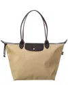 Longchamp Le Pliage Energy L - Shopping Bag In Beige