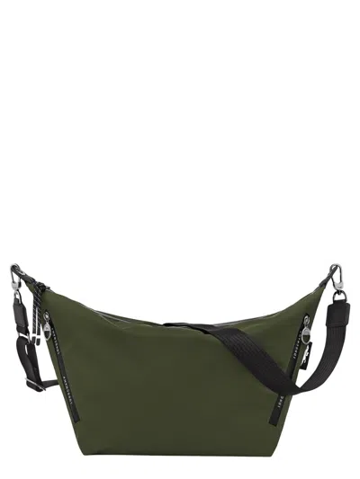 Longchamp Le Pliage Energy M Crossbody Bag - Canvas In Brown