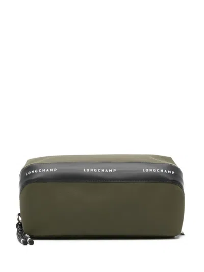 Longchamp Le Pliage Energy Make Up Bag In Green