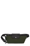 Longchamp Le Pliage Energy L Belt Bag In Khaki