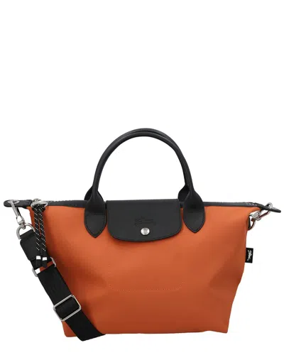 Longchamp Le Pliage Energy Small Canvas Tote In Orange