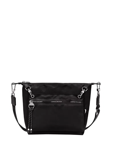 Longchamp `le Pliage Energy` Small Crossbody Bag In Black